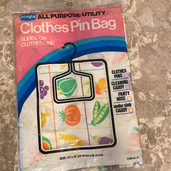 Magla Vintage All Purpose Utility Clothes Pin Bag - Picture 1 of 2